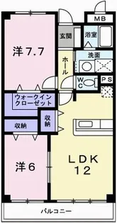 ラフォーレ広畑【3階】の間取り