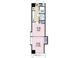 木下鉱産ビル【8階】の間取り