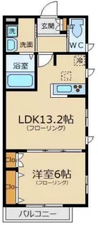 エルミタージュ永福町【3階】の間取り