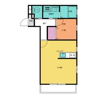 シルバーピーク【3階】の間取り