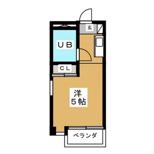 シャテーニュ石井【2階】の間取り