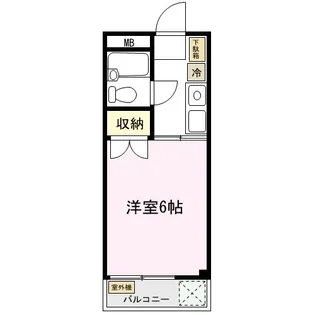 グランデュール【2階】の間取り