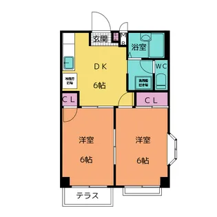 ファミールK【1階】の間取り