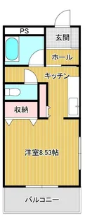 ボナールMIYAGI弐番館【2階】の間取り