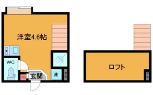 クリエイティブテラス東葛西【2階】の間取り