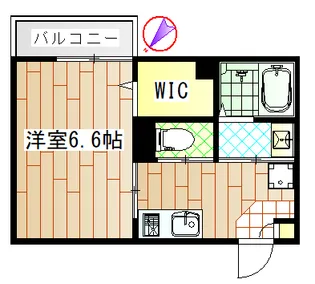 マルト参番館【1階】の間取り