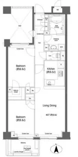 戸越銀座プレイス【5階】の間取り