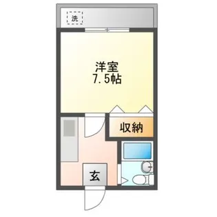 藤ハイツ桜【2階】の間取り