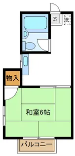 デュークハイツクロガネ【2階】の間取り