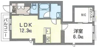 Bloom Stage【1階】の間取り