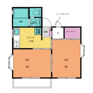 メゾン川崎【2階】の間取り