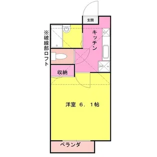 キャメル大島【3階】の間取り