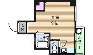 ロッキービル【4階】の間取り