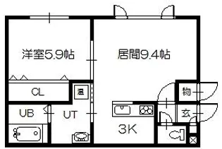 PEZITE【1階】の間取り