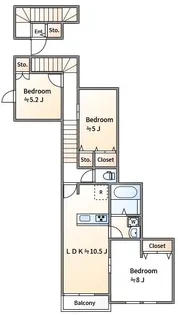 マインハオス【2階】の間取り