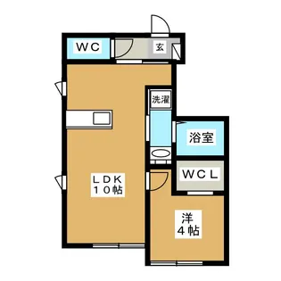 パールメゾン【1階】の間取り