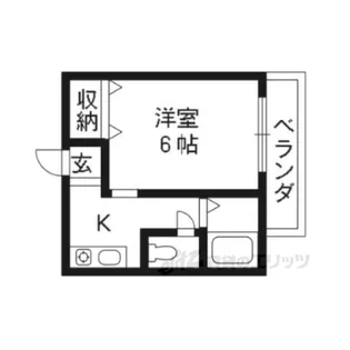 グリーンヒルカリム【2階】の間取り