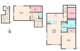 Belle Leadおおたかの森Iの間取り