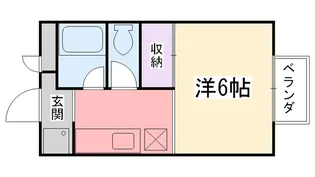 エメロード西宮【1階】の間取り