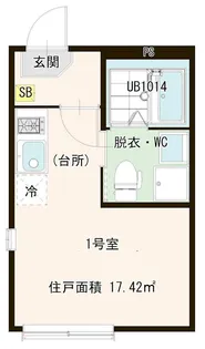 Starlight Home【3階】の間取り
