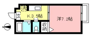 ルミエールK・I【1階】の間取り