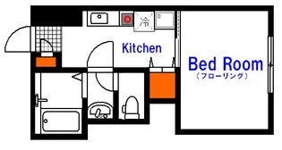 エオス竹屋町【3階】の間取り