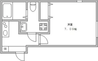 アーバンステージ上落合II【1階】の間取り