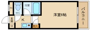 シャルマンフジ堺東壱番館【1階】の間取り