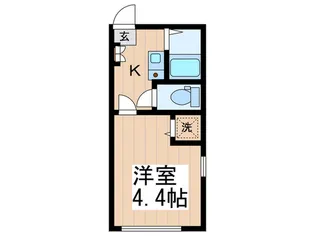 ラビエ蓮沼【1階】の間取り