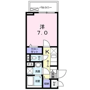 パークレジデンス【2階】の間取り