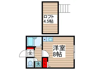 コ-ポ逆井【2階】の間取り