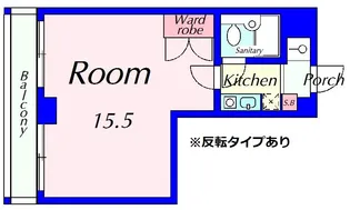 カーサソラッツォ壱番館【3階】の間取り
