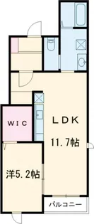 ブルーグラス【2階】の間取り