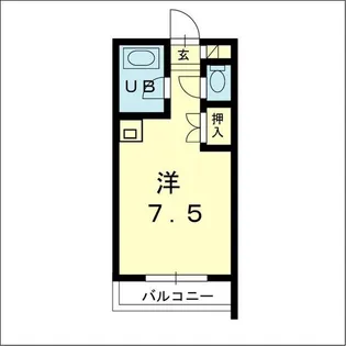 フォルム熊大前【2階】の間取り