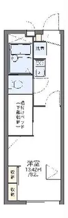 レオパレス88【2階】の間取り