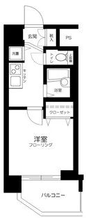 スカイコート原宿【2階】の間取り