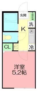 ウィステリア藤沢善行【1階】の間取り