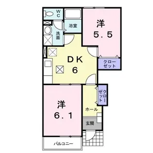 グランド キューブ【1階】の間取り