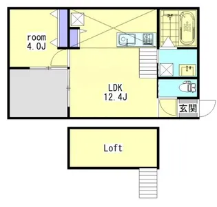 La ville III【2階】の間取り
