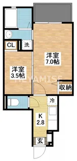 YAMATO IV【1階】の間取り