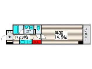 ロイヤルパ-クスシ-サ-【2階】の間取り