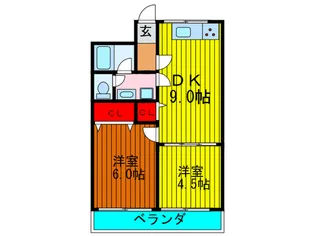 ウインド・ヒル香里I【7階】の間取り