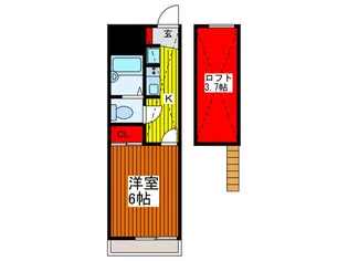 REI Palace【1階】の間取り