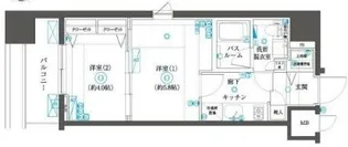ZOOM横浜SQUARE【4階】の間取り