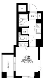 メインステージ護国寺II【4階】の間取り
