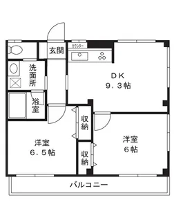 LEGACE KOSUGI【3階】の間取り