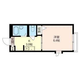 ヴェルジュ【1階】の間取り