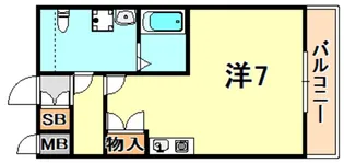 アロハマリーナ【3階】の間取り