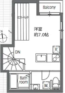 AIA【2階】の間取り
