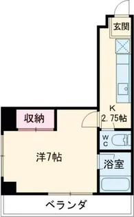CITY M-56【7階】の間取り